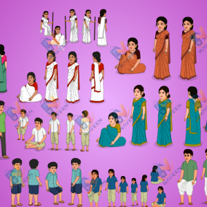 30 vector charechter || free charechters for animate cc