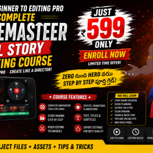 KineMaster Green Screen Story Making Course | Complete Mobile Animation & Story Editing Course | ₹599 Only